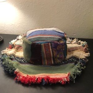 Hi I have this one of a kind hippie style hat for sale.